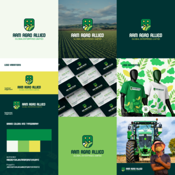 Brand Identity Design For AAM Agro Allied Global Enterprises Limited